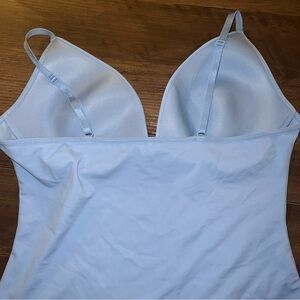 Light Blue Padded Camisole Bodysuit size 3XL